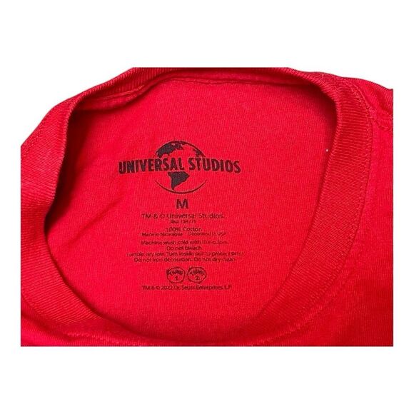 Universal Studio Thing 2 Red Graphic Tee Size M - Picture 9 of 10